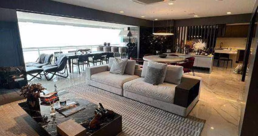 Apartamento com 3 dormitórios à venda, 250 m² por R$ 4.300.000,00 - Canto do Forte - Praia Grande/SP
