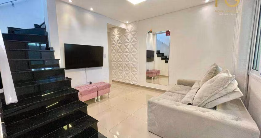 Sobrado com 2 dormitórios à venda, 244 m² por R$ 435.000,00 - Maracanã - Praia Grande/SP