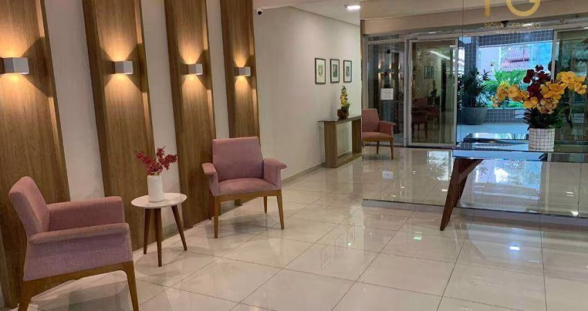 Apartamento com 2 dormitórios à venda, 72 m² por R$ 560.000,00 - Canto do Forte - Praia Grande/SP