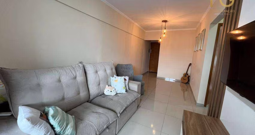 Apartamento com 2 dormitórios à venda, 86 m² por R$ 660.000,00 - Boqueirão - Praia Grande/SP