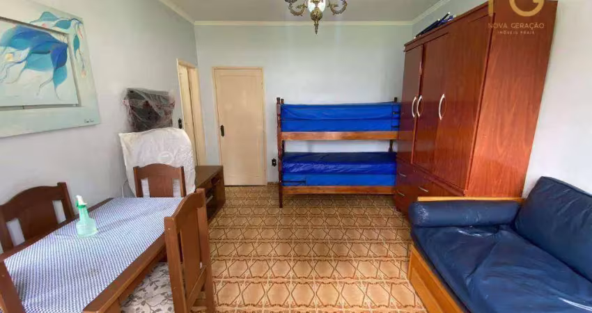 Kitnet com 1 dormitório à venda, 30 m² por r$ 215.000,00 - boqueirão - praia grande/sp