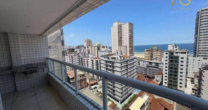 Apartamento com 2 dormitórios à venda, 90 m² por r$ 770.000,00 - aviação - praia grande/sp