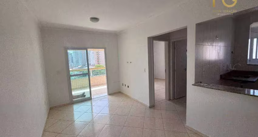 Apartamento com 1 dormitório à venda, 50 m² por r$ 330.000,00 - tupi - praia grande/sp