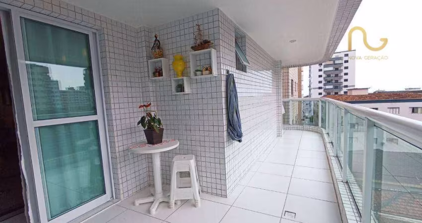 Apartamento à venda, 84 m² por R$ 535.000,00 - Tupi - Praia Grande/SP