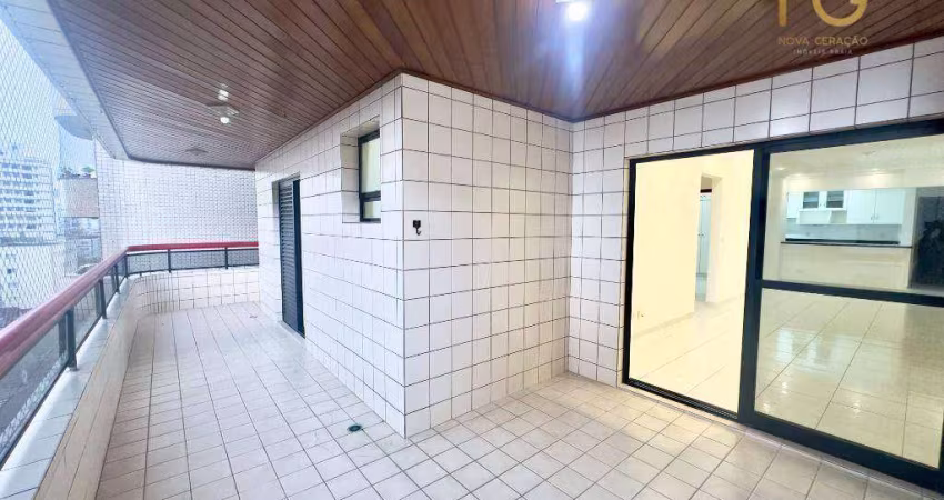 Apartamento com 3 dormitórios à venda, 131 m² por R$ 699.000,00 - Tupi - Praia Grande/SP