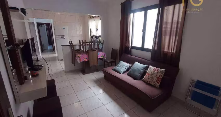Apartamento com 1 dormitório à venda, 42 m² por r$ 265.000,00 - boqueirão - praia grande/sp