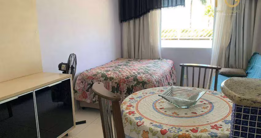 Kitnet com 1 dormitório à venda, 29 m² por r$ 214.900,00 - tupi - praia grande/sp