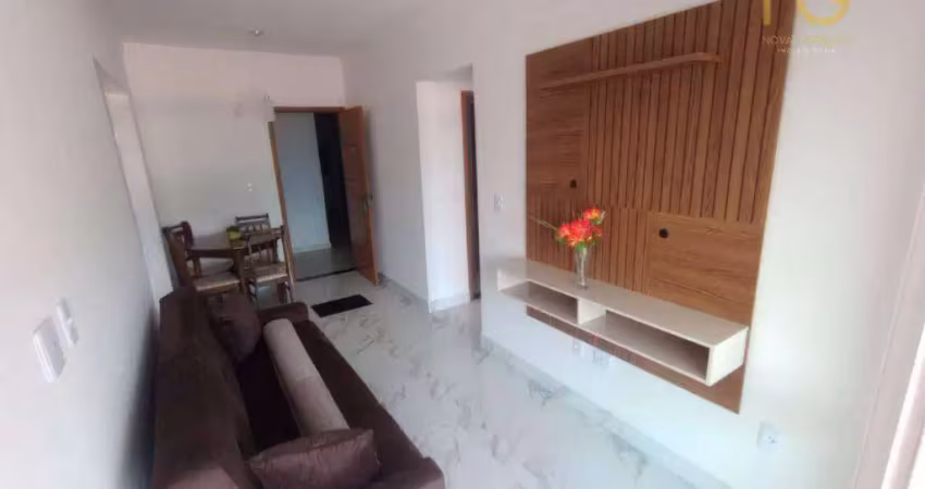 Apartamento com 1 dormitório à venda, 49 m² por r$ 450.000,00 - balneário flórida - praia grande/sp