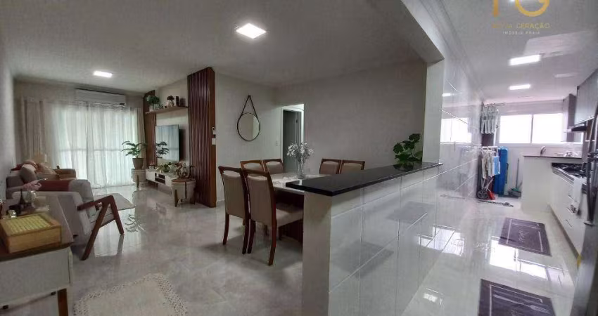 Apartamento com 3 dormitórios à venda, 108 m² por R$ 850.000,00 - Caiçara - Praia Grande/SP