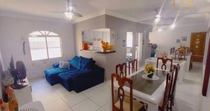 Apartamento com 2 dormitórios à venda, 75 m² por r$ 415.000,00 - tupi - praia grande/sp