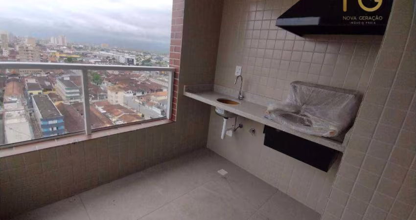 Apartamento com 2 dormitórios à venda, 62 m² por R$ 516.000,00 - Aviação - Praia Grande/SP