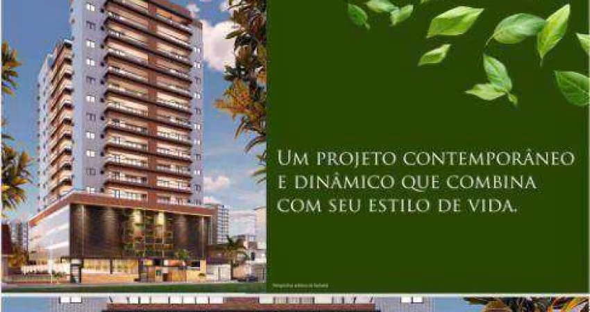 Apartamento com 2 dormitórios à venda, 69 m² por R$ 566.000,00 - Canto do Forte - Praia Grande/SP