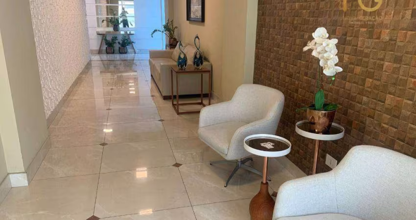 Apartamento com 3 dormitórios à venda, 94 m² por R$ 650.000,00 - Aviação - Praia Grande/SP