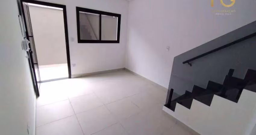 Sobrado com 2 dormitórios à venda, 49 m² por r$ 320.000,00 - mirim - praia grande/sp
