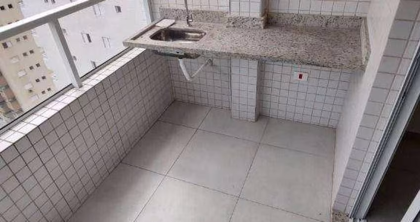 Apartamento Novo com 1 dormitório à venda, 52 m² por R$ 350.000 - Aviação - Praia Grande/SP