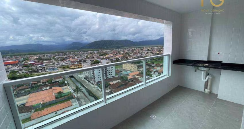 Apartamento à venda, 72 m² por R$ 440.000,00 - Vila Dinópolis - Mongaguá/SP