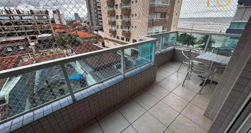 Apartamento com 1 dormitório à venda, 64 m² por R$ 385.000,00 - Caiçara - Praia Grande/SP
