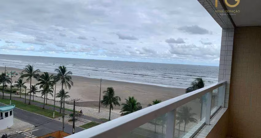 Apartamento com 2 dormitórios à venda, 82 m² por r$ 545.000,00 - vilamar - praia grande/sp