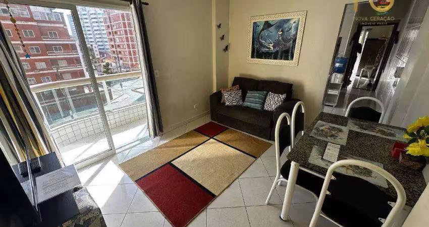 Apartamento com 1 dormitório à venda, 52 m² por r$ 329.000,00 - tupi - praia grande/sp