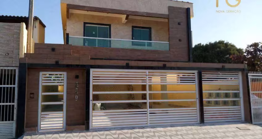 Casa com 2 dormitórios à venda, 60 m² por R$ 290.000,00 - Maracanã - Praia Grande/SP