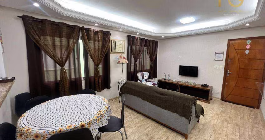 Apartamento com 1 dormitório à venda, 54 m² por R$ 260.000,00 - Vila Guilhermina - Praia Grande/SP