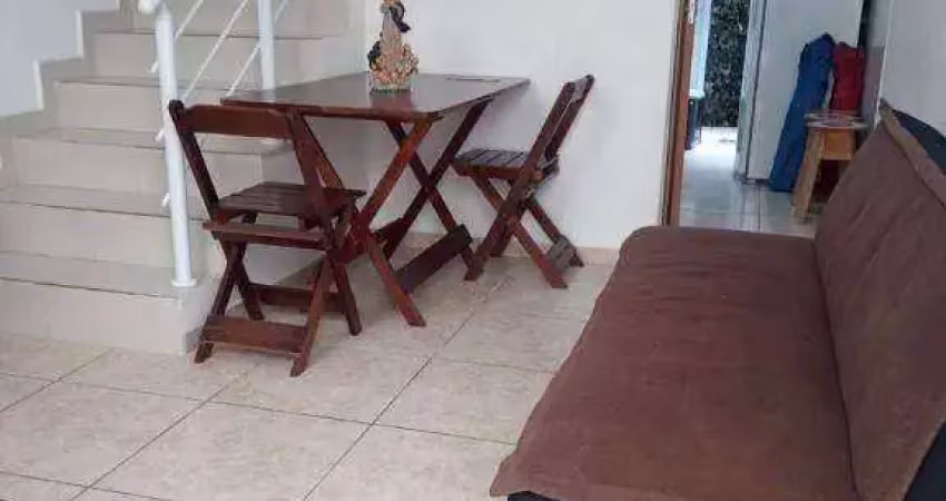 Sobrado com 1 dormitório à venda, 60 m² por r$ 350.000,00 - balneário pires - praia grande/sp