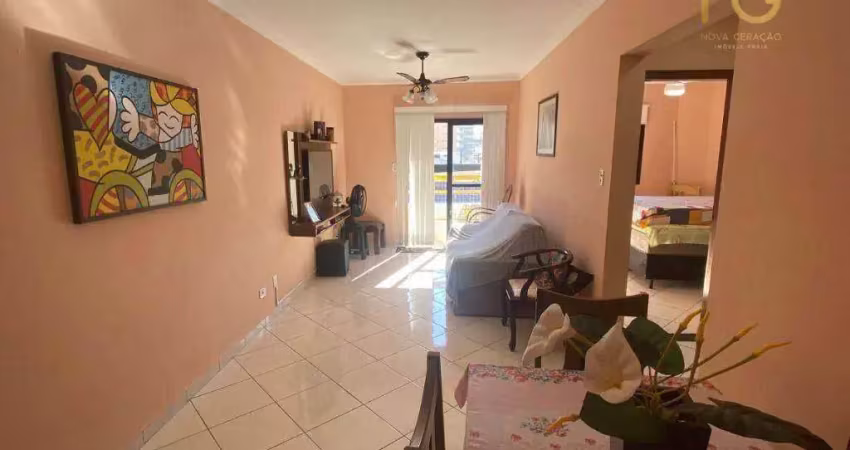 Apartamento com 1 dormitório à venda, 52 m² por r$ 294.900,00 - aviação - praia grande/sp