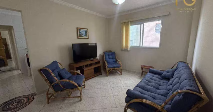 Apartamento com 1 dormitório à venda, 53 m² por r$ 330.000,00 - tupi - praia grande/sp