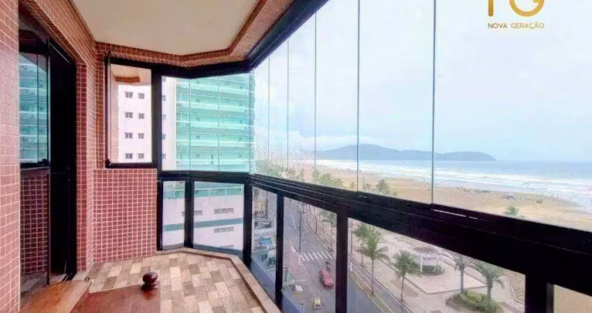 Apartamento com 3 dormitórios à venda, 134 m² por r$ 990.000,00 - vila guilhermina - praia grande/sp