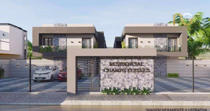 Sobrado com 2 dormitórios à venda, 96 m² por R$ 517.000,00 - Vila Suarão - Itanhaém/SP