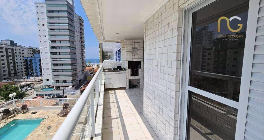 Apartamento com 2 dormitórios à venda, 80 m² por R$ 670.000,00 - Vila Guilhermina - Praia Grande/SP