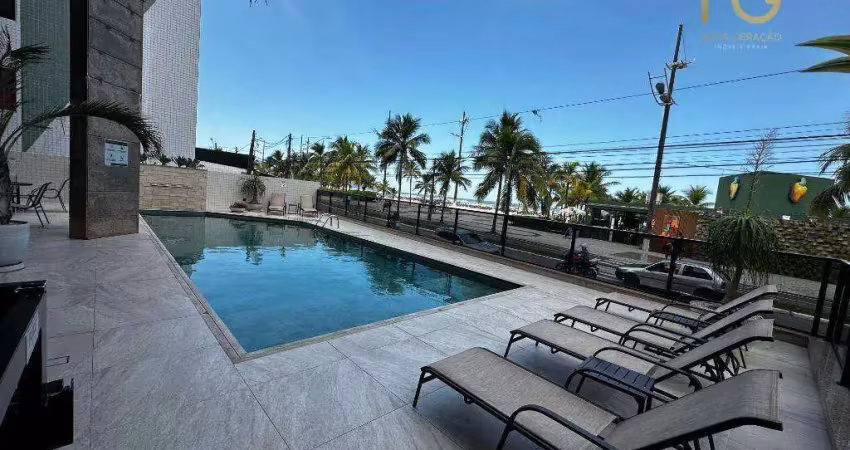 Apartamento - Predio Frente mar - 01 dormitorio 01 suite - Vista Mar - Vila Tupi/Praia Grande-SP