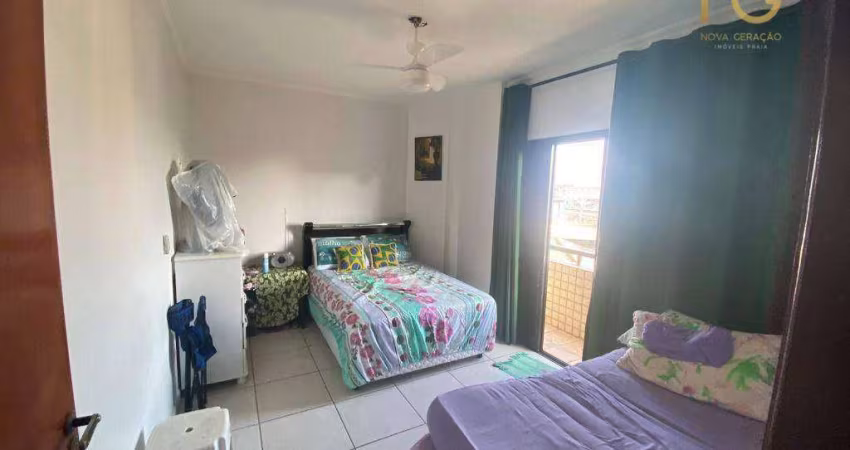 Apartamento com 1 dormitório à venda, 55 m² por R$ 249.000,00 - Tupi - Praia Grande/SP
