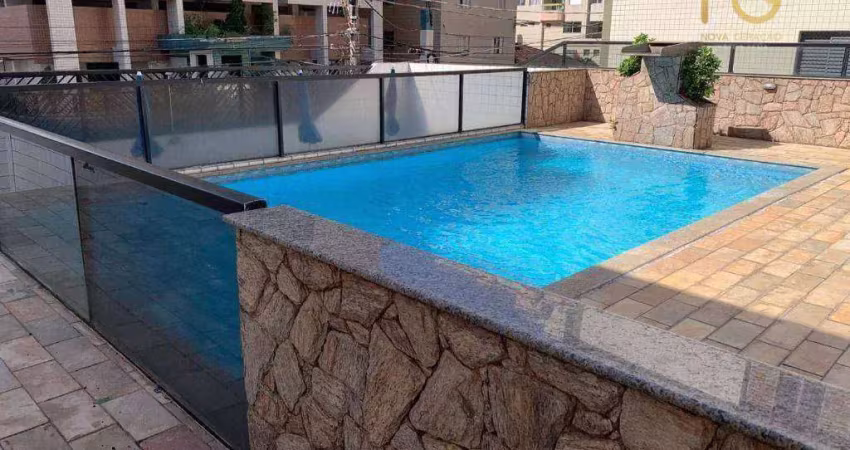 Apartamento com 3 dormitórios à venda, 147 m² por r$ 585.000,00 - tupi - praia grande/sp