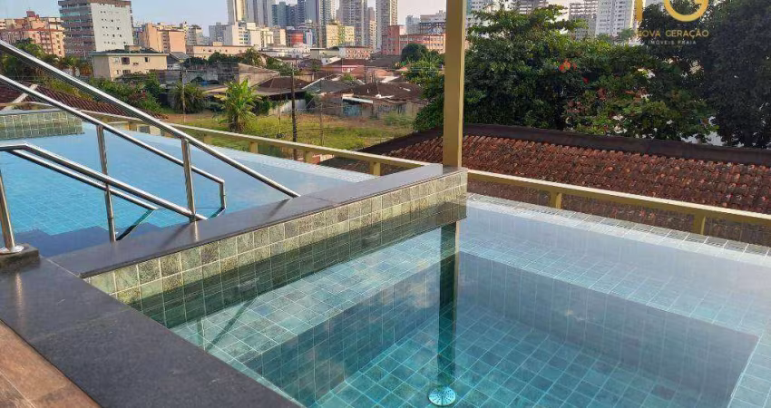 Apartamento com 2 dormitórios à venda, 63 m² por R$ 585.000,00 - Boqueirão - Praia Grande/SP