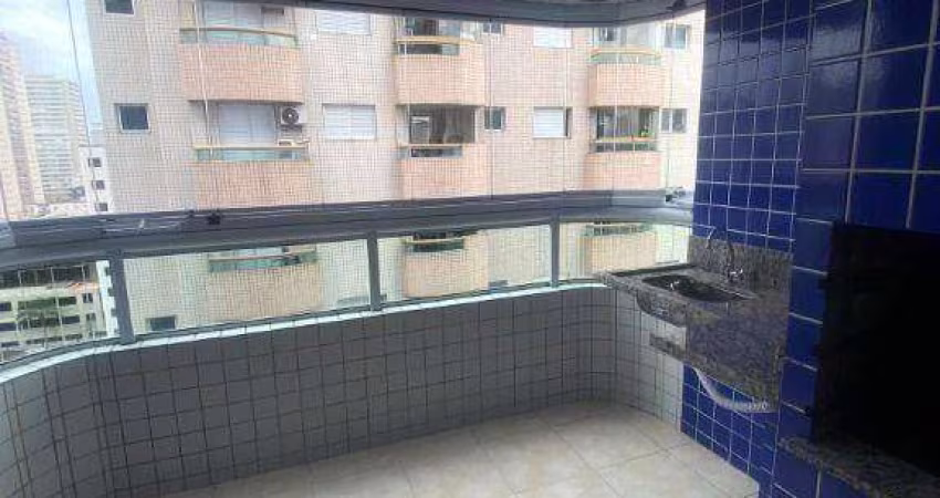Apartamento com 3 dormitórios à venda, 89 m² por R$ 550.000,00 - Aviação - Praia Grande/SP
