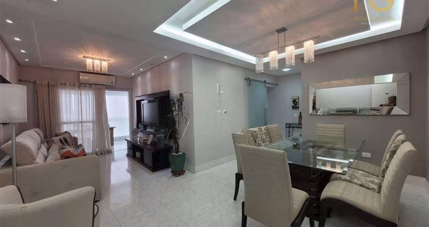 Apartamento com 3 dormitórios à venda, 155 m² por R$ 1.200.000,00 - Canto do Forte - Praia Grande/SP