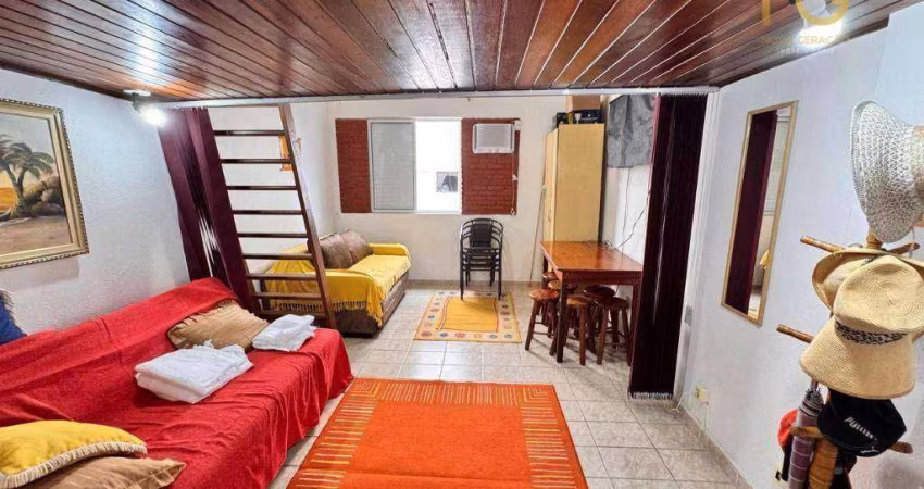 Kitnet com 1 dormitório à venda, 27 m² por R$ 180.000,00 - Tupi - Praia Grande/SP