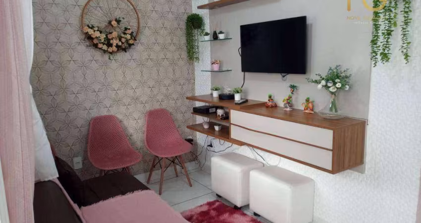 Apartamento com 1 dormitório à venda, 30 m² por R$ 276.000,00 - Vila Guilhermina - Praia Grande/SP