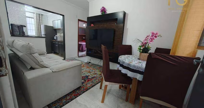 Apartamento com 2 dormitórios à venda, 42 m² por R$ 350.000,00 - Vila Guilhermina - Praia Grande/SP