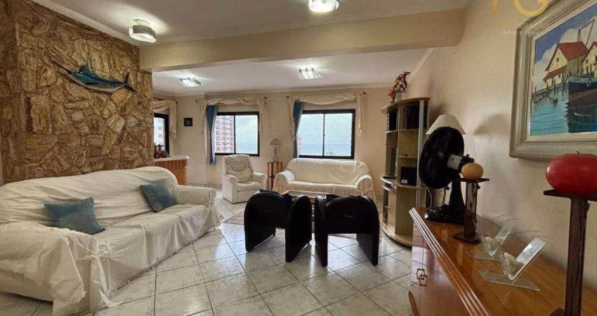 Apartamento com 3 dormitórios à venda, 152 m² por R$ 790.000,00 - Tupi - Praia Grande/SP