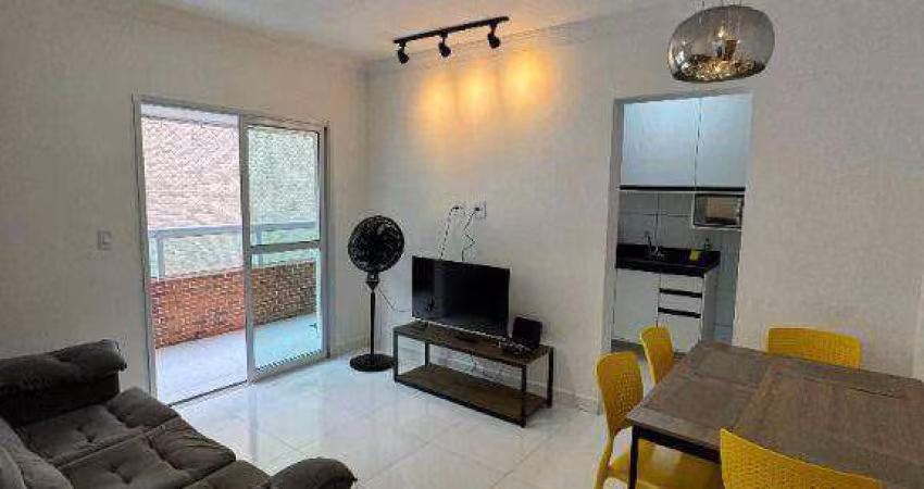Apartamento com 2 dormitórios à venda, 61 m² por R$ 450.000,00 - Vila Guilhermina - Praia Grande/SP