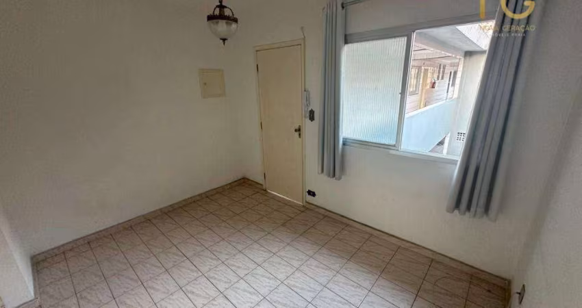 Apartamento com 1 dormitório à venda, 36 m² por R$ 210.000,00 - Vila Guilhermina - Praia Grande/SP