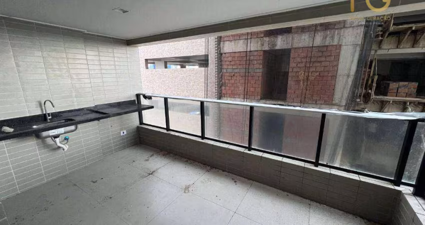 Apartamento com 1 dormitório à venda, 52 m² por R$ 365.000,00 - Maracanã - Praia Grande/SP
