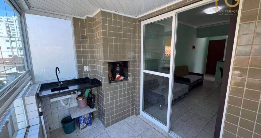 Apartamento com 1 dormitório à venda, 47 m² por R$ 335.000,00 - Vila Guilhermina - Praia Grande/SP