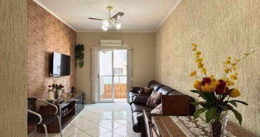 Apartamento com 1 dormitório à venda, 52 m² por R$ 380.000,00 - Canto do Forte - Praia Grande/SP