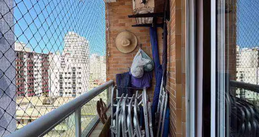 Apartamento com 1 dormitório à venda, 52 m² por r$ 380.000,00 - canto do forte - praia grande/sp