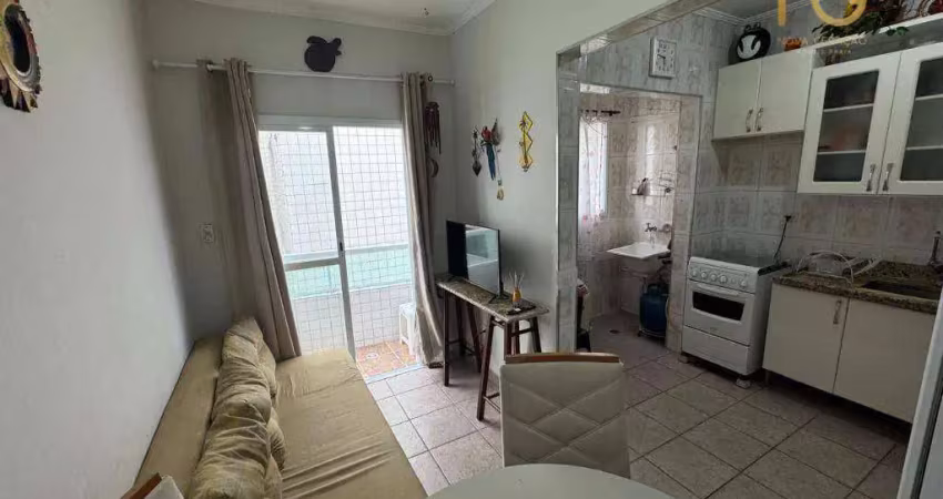 Apartamento com 1 dormitório à venda, 40 m² por R$ 245.000,00 - Mirim - Praia Grande/SP