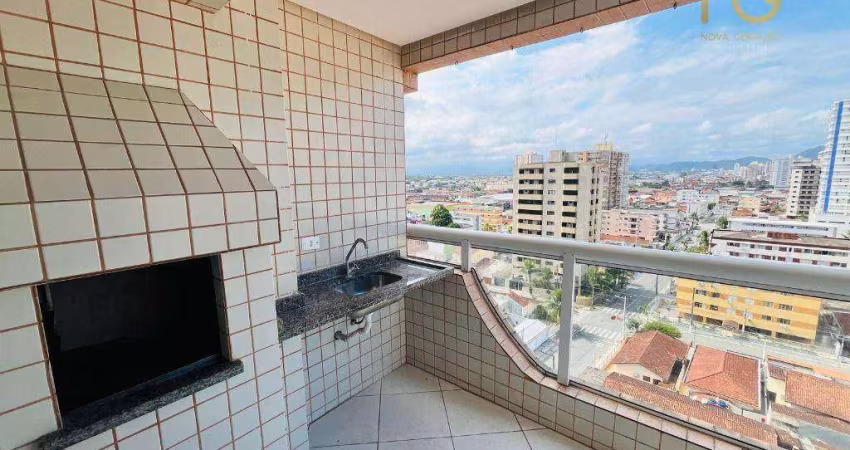 Apartamento com 2 dormitórios à venda, 60 m² por R$ 415.000,00 - Tupi - Praia Grande/SP