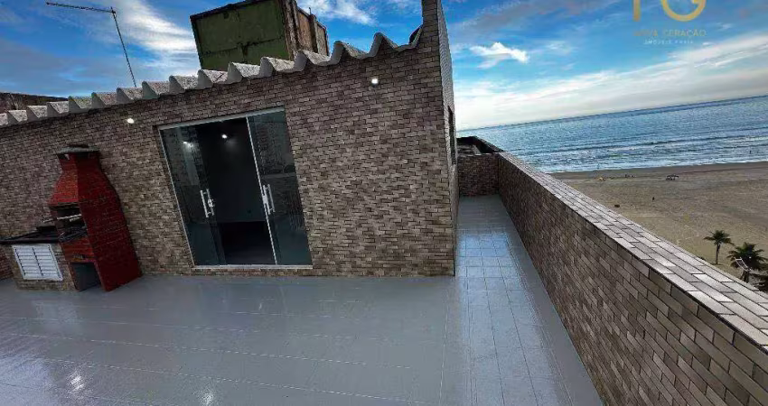 Apartamento duplex com 2 dormitórios à venda, 155 m² por r$ 530.000,00 - aviação - praia grande/sp